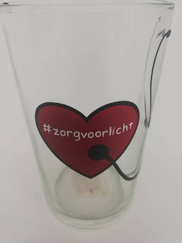 theelichthouder "zorgvoorlicht" nr2