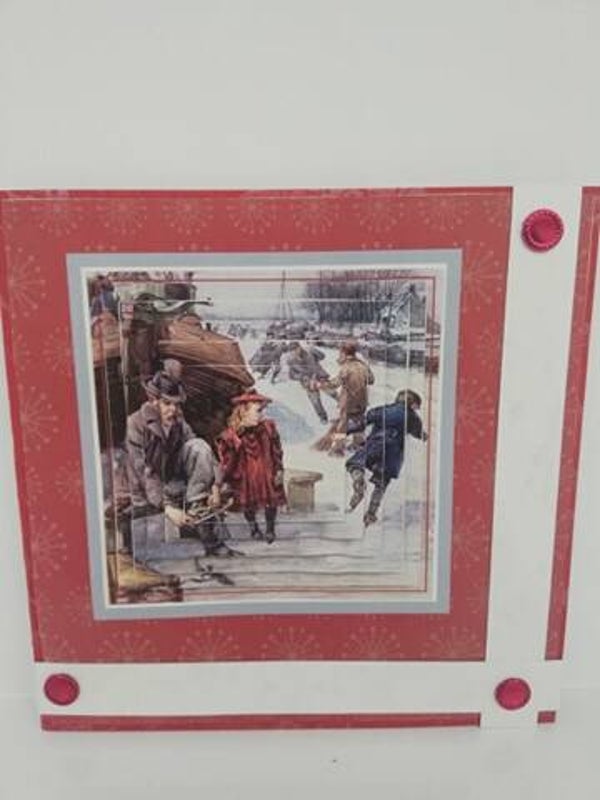Kerstkaart 3D nr 4