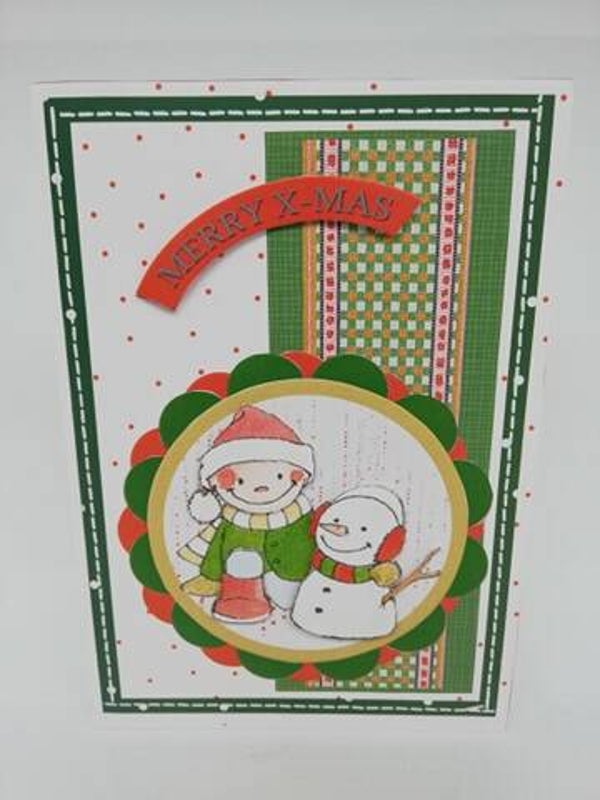 Kerstkaart 3D nr 3