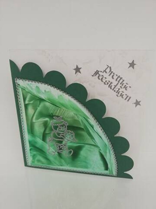 Kerstkaart bijenwas 20