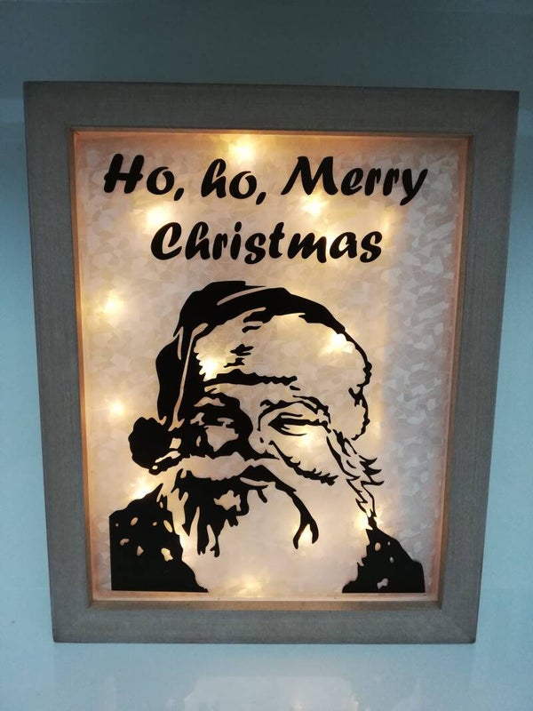 Kerstkader  Kerstman