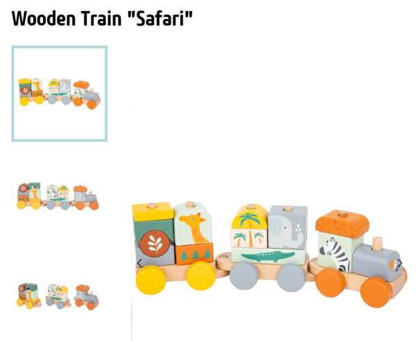 Safari trein.