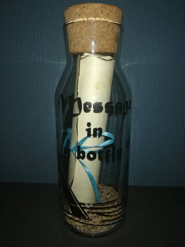 Message in a bottle ( model 1 )