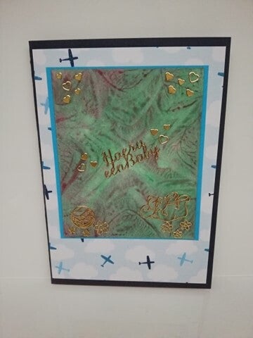 geboortekaartje bijenwas nr 2