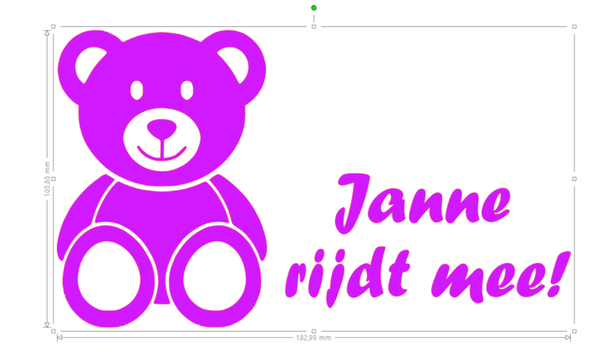 .... rijdt mee (beer)