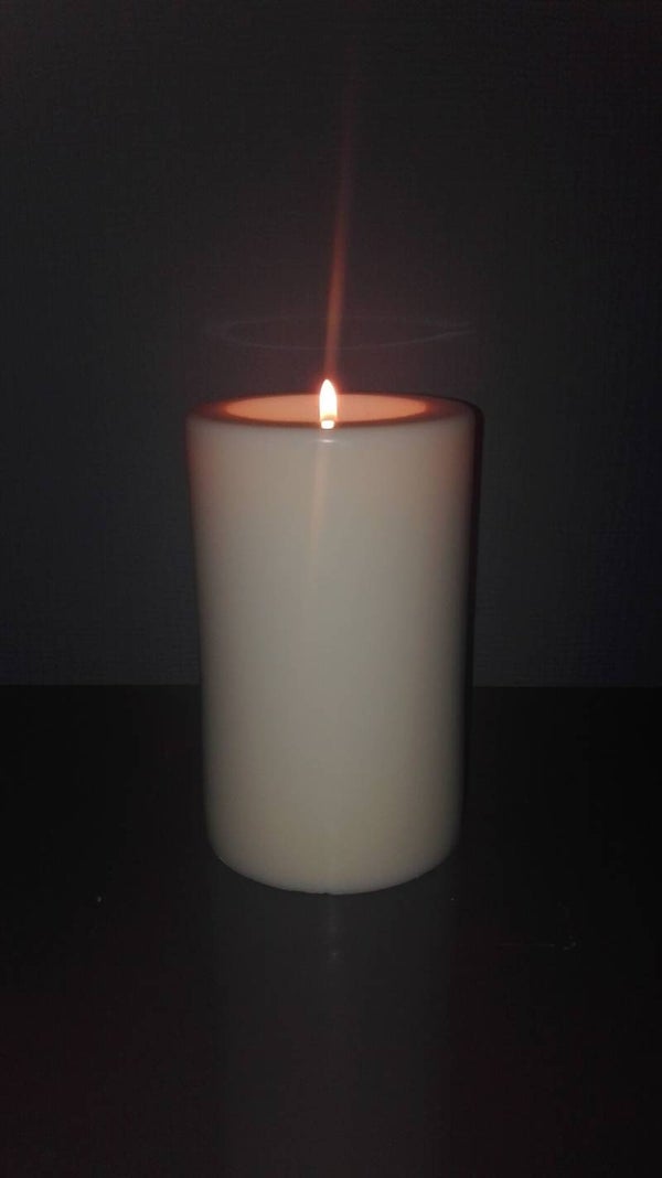 Theelichthouder stompkaars