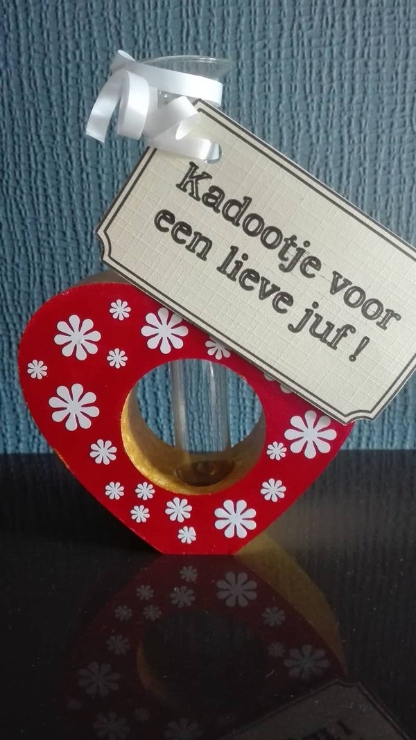 vaasje hartje