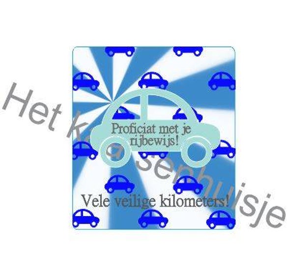 Proficiat met je rijbewijs