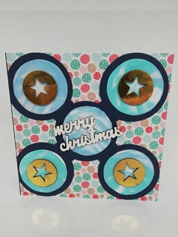 Kerstkaart bijenwas 5