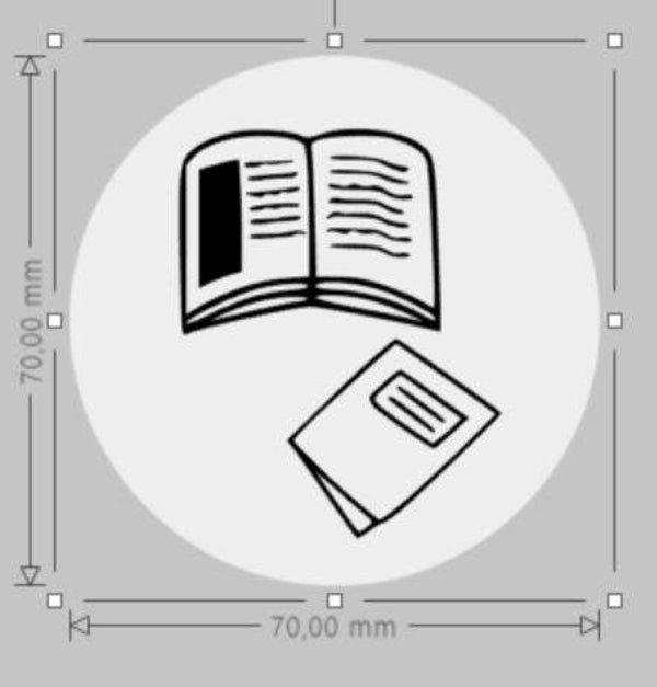 sorteersticker boekjes