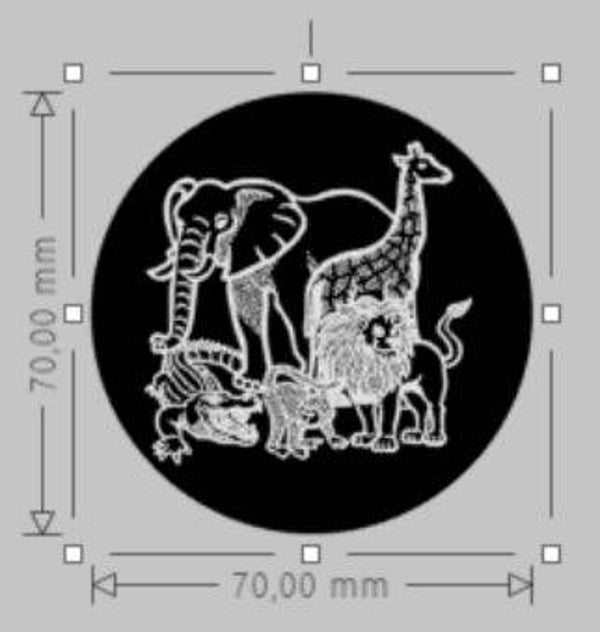 sorteersticker dieren