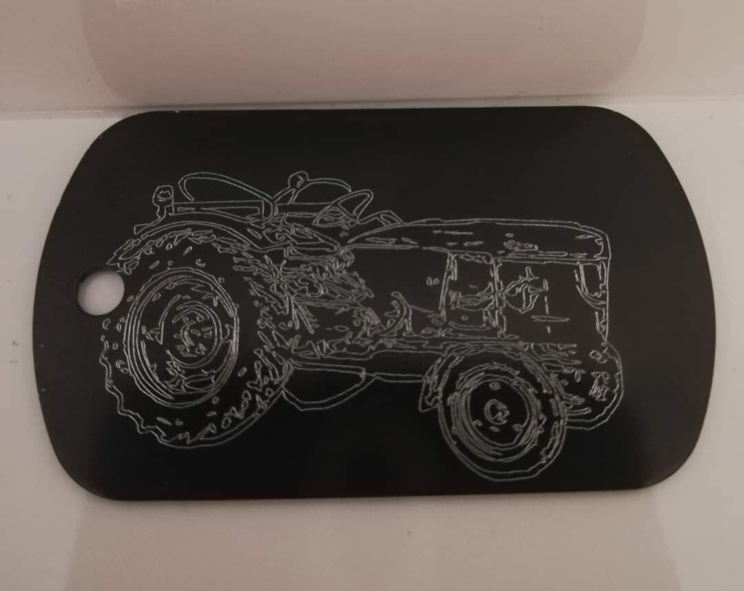 sleutelhanger rechthoek