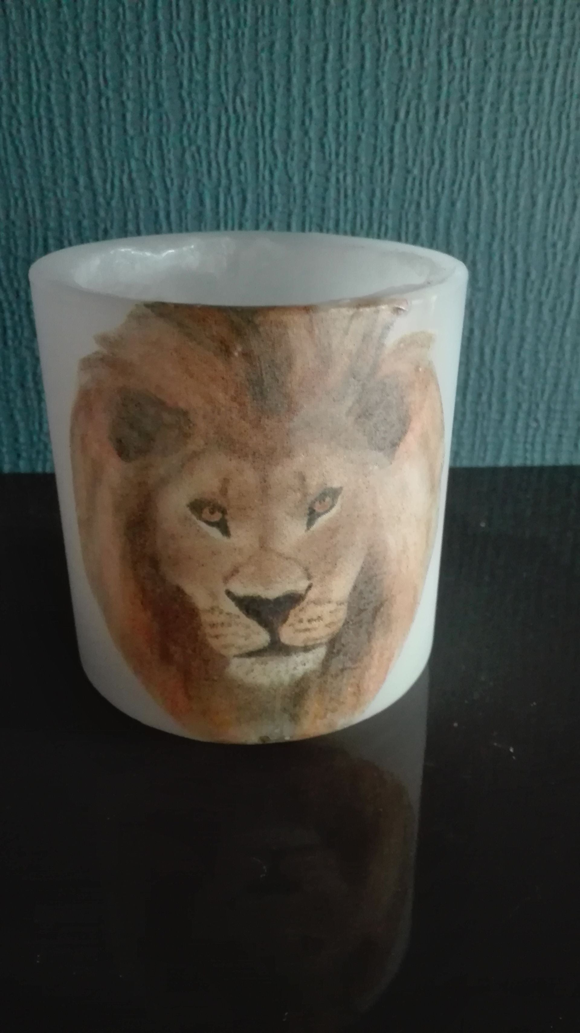 Kleine lantaarn, Leeuw