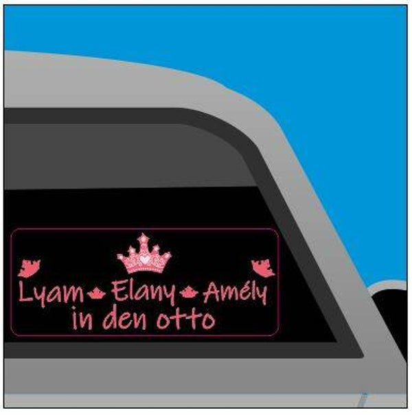 Autostickers "Kroon"