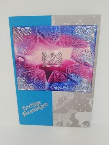 Kerstkaart bijenwas 29