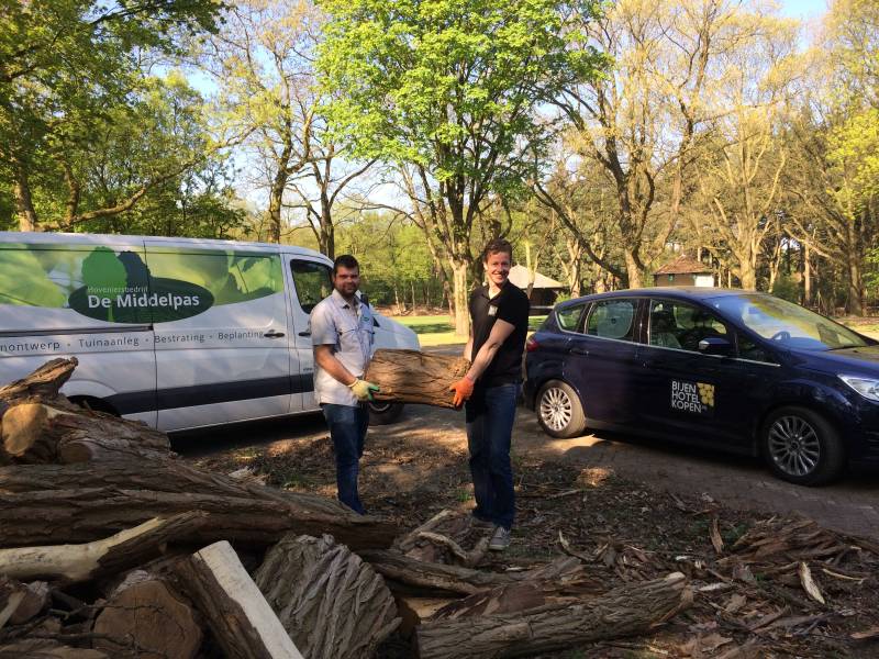 Snoeihout St. Annapark krijgt 2e leven als bijenhotel