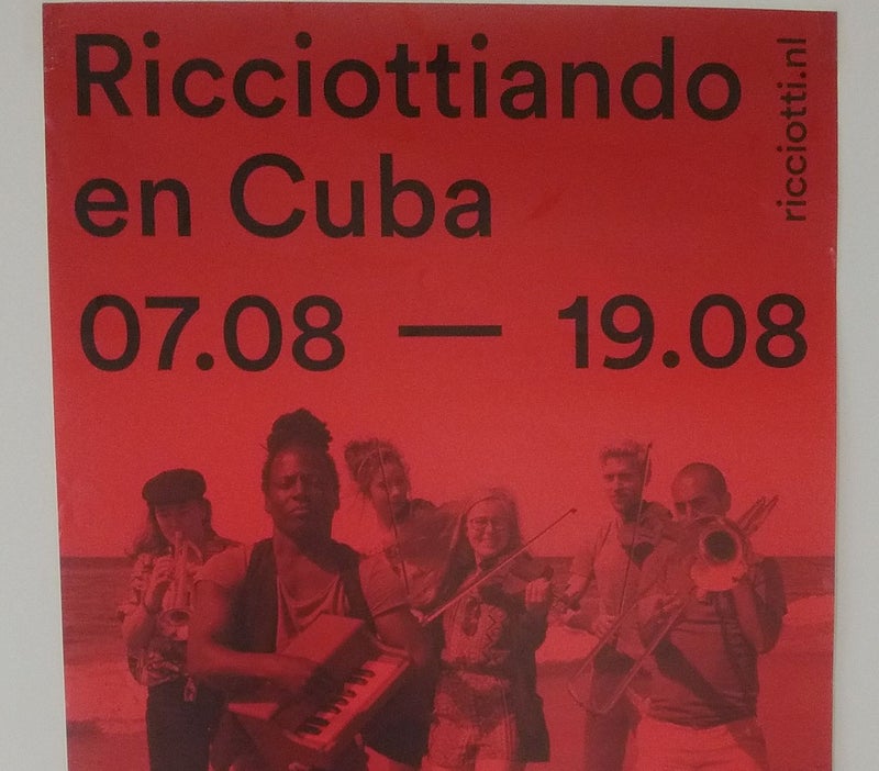 De Kunstkring haalt het muzikale gezelschap  “Het Ricciotti Ensemble” naar Sint Anthonis met swingende Cubaanse muziek.
