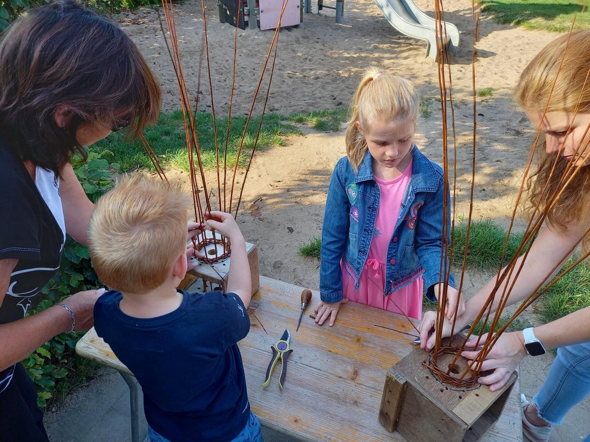 Kindergarten Bedburg-Hau vlechten