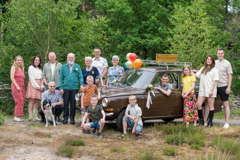 Familiefotoshoot in de Bikkels in Deurne door Johan Bouwmans Fotografie in Deurne