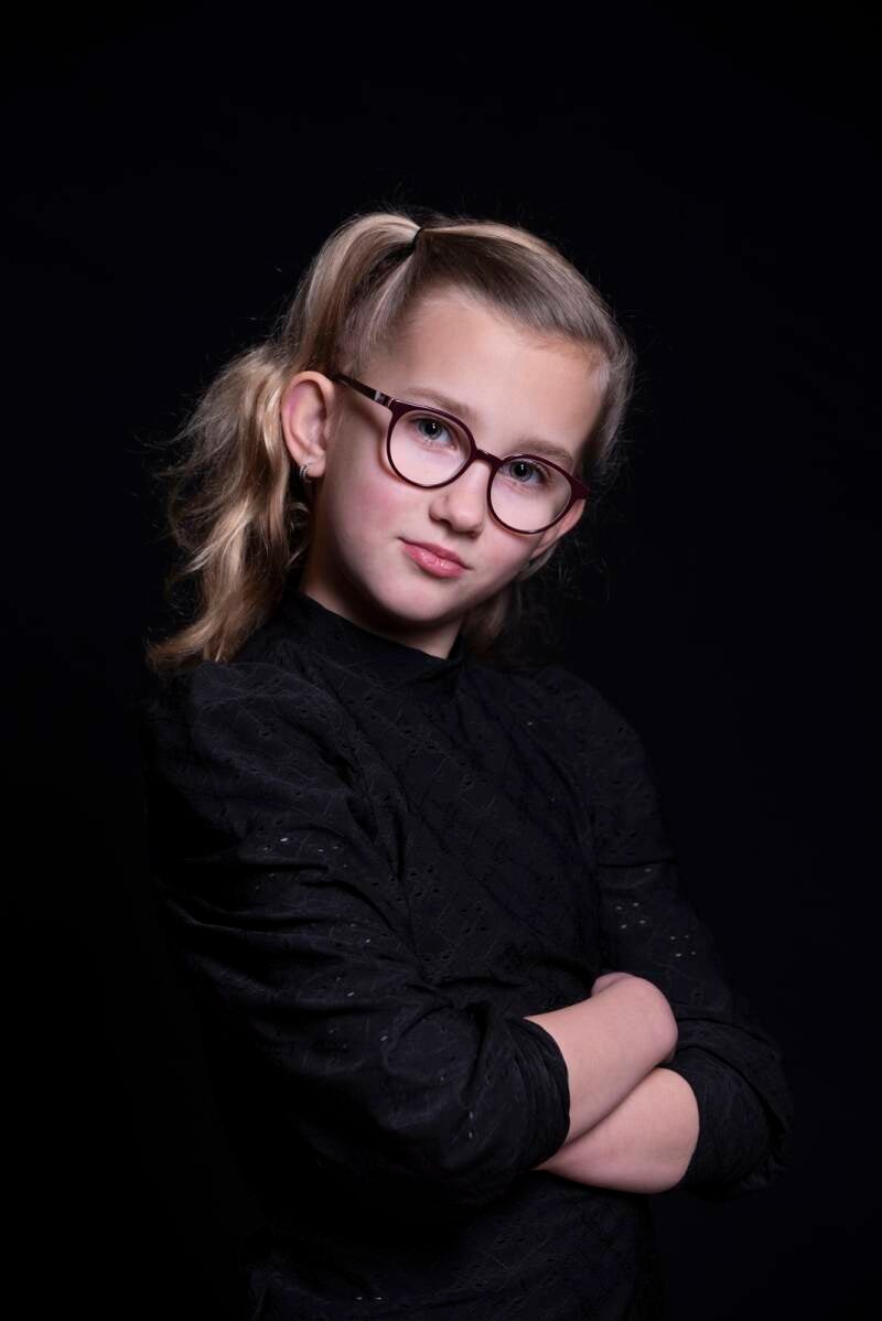 Lekker eigenwijs op de foto. Ook dit is mooi als foto aan de muur. 