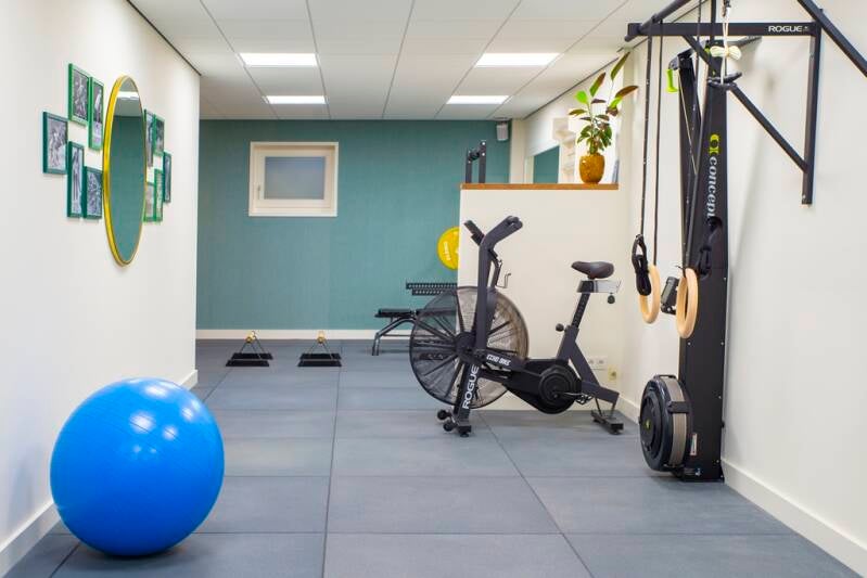 Bedrijfsfotografie ook voor fitnessruimtes en fysiotherapie