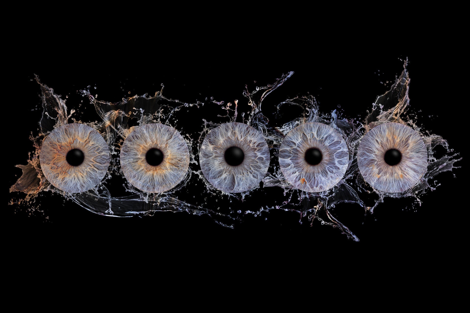 Met je hele gezin een irisfoto laten maken door Irisfotograaf Johan Bouwmans uit Zuid Oost Brabant en Noord Limburg