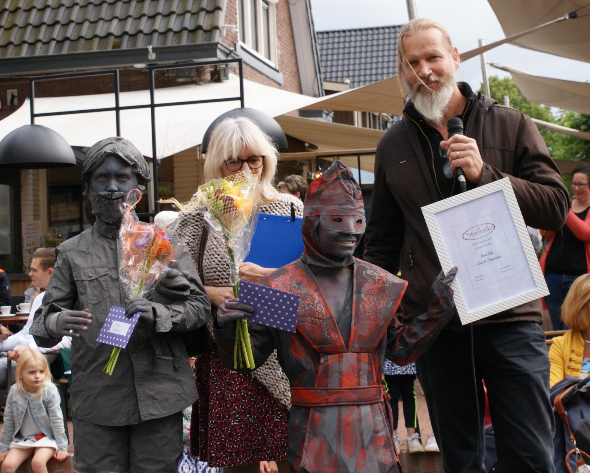 1e prijs: Ninjastrijder