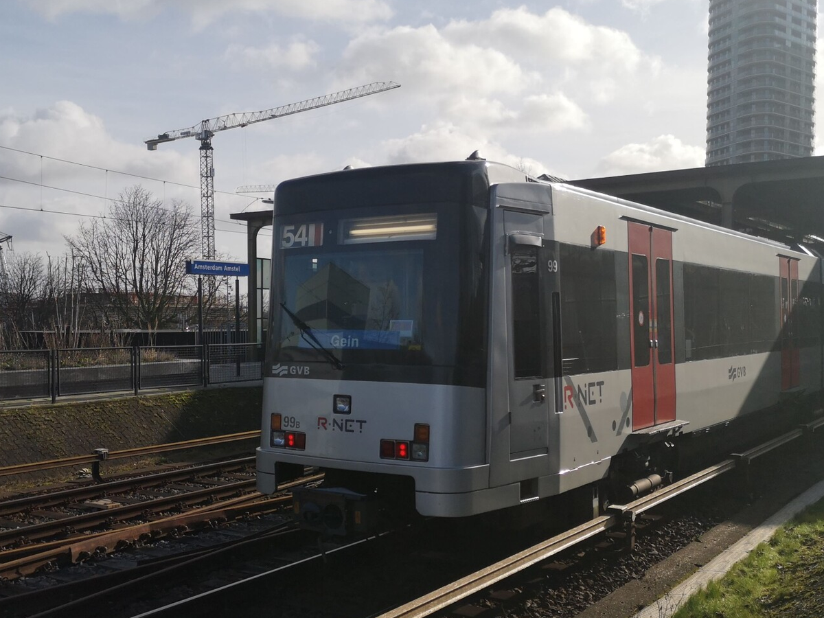 Amsterdamse metro (GVB) / Metro Treinfanaat