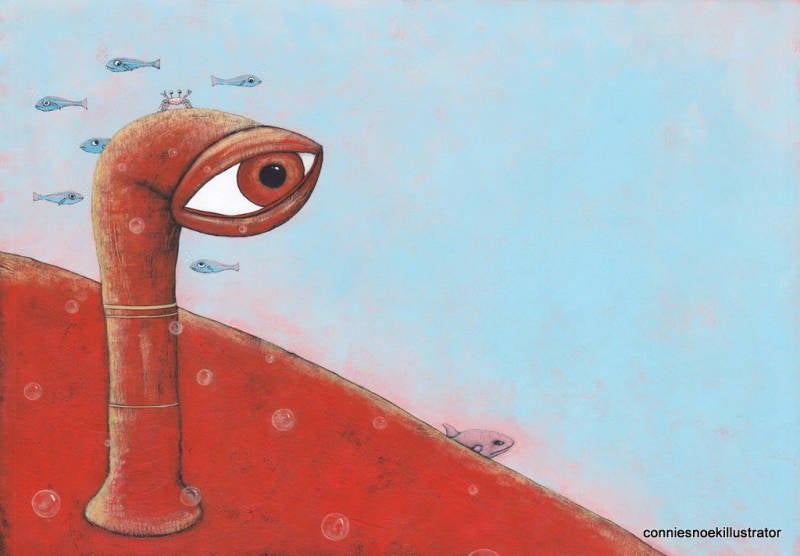 Picture book The escape of the whales