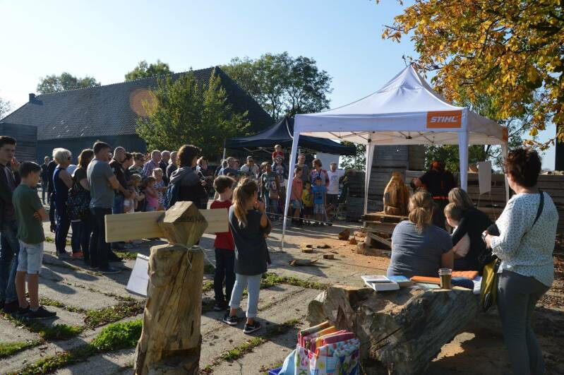 kettingzaag demonstratie