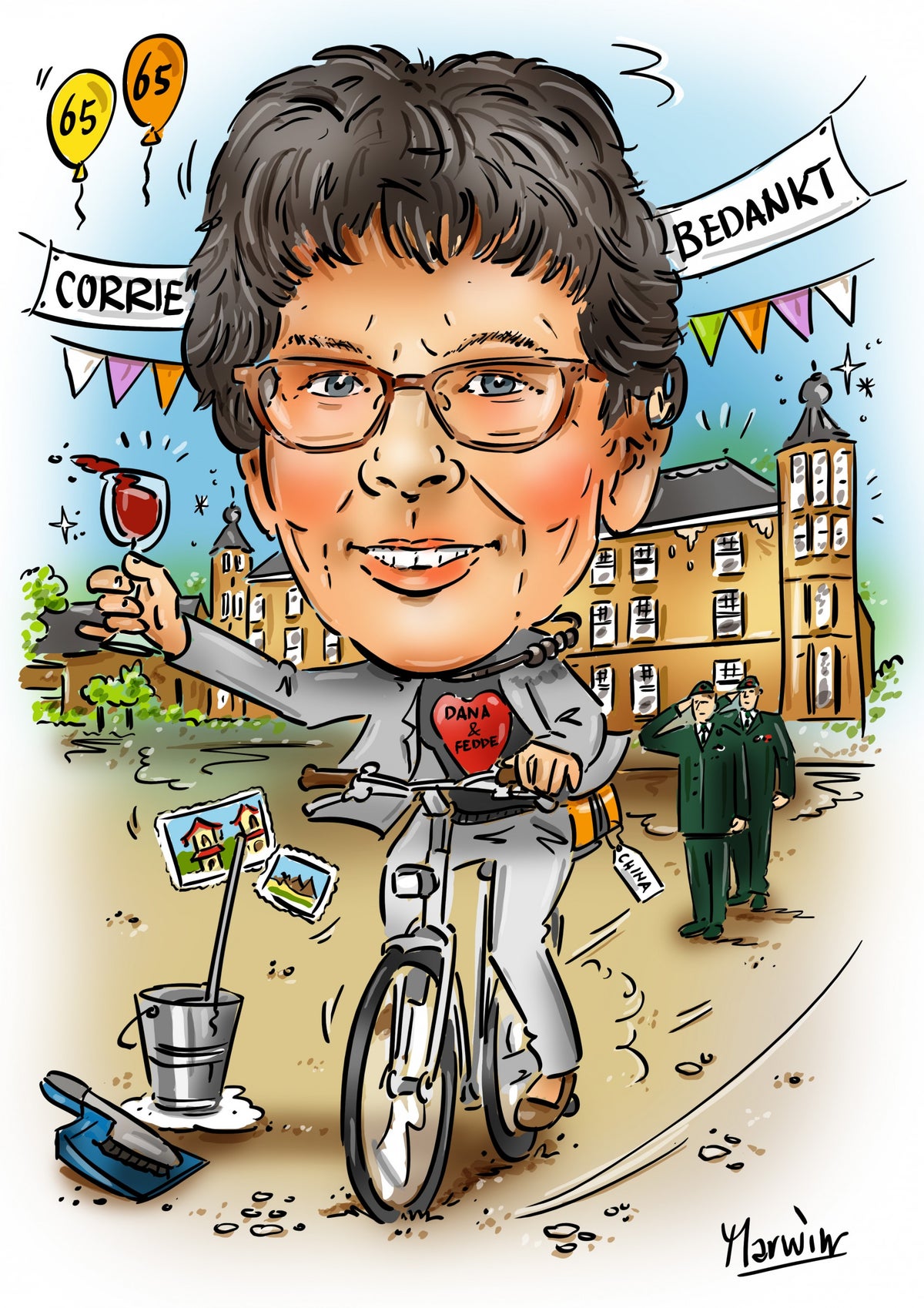 Een karikatuur, origineel en niet duur | karikatuur.jouwweb.nl