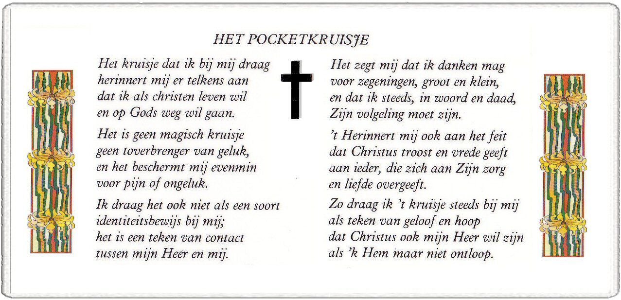 Afbeelding pocketkruisje