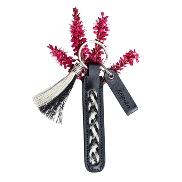Leren sleutelhanger