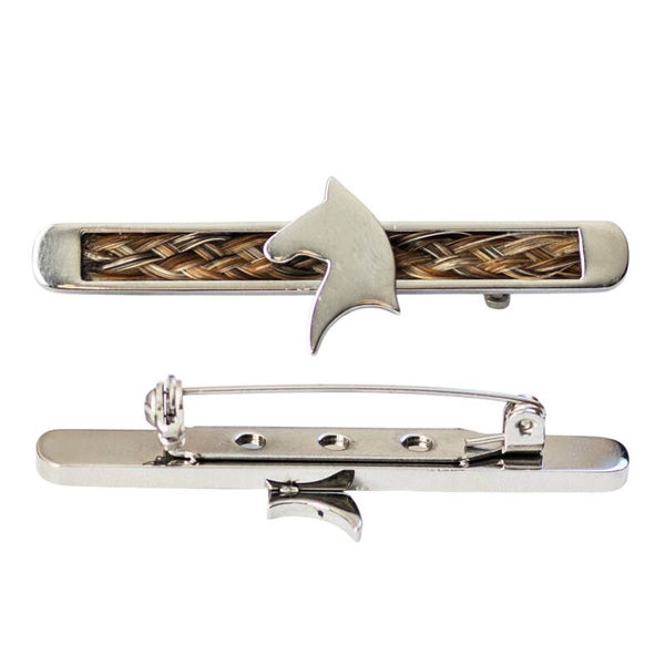 Plastron speld ZILVER