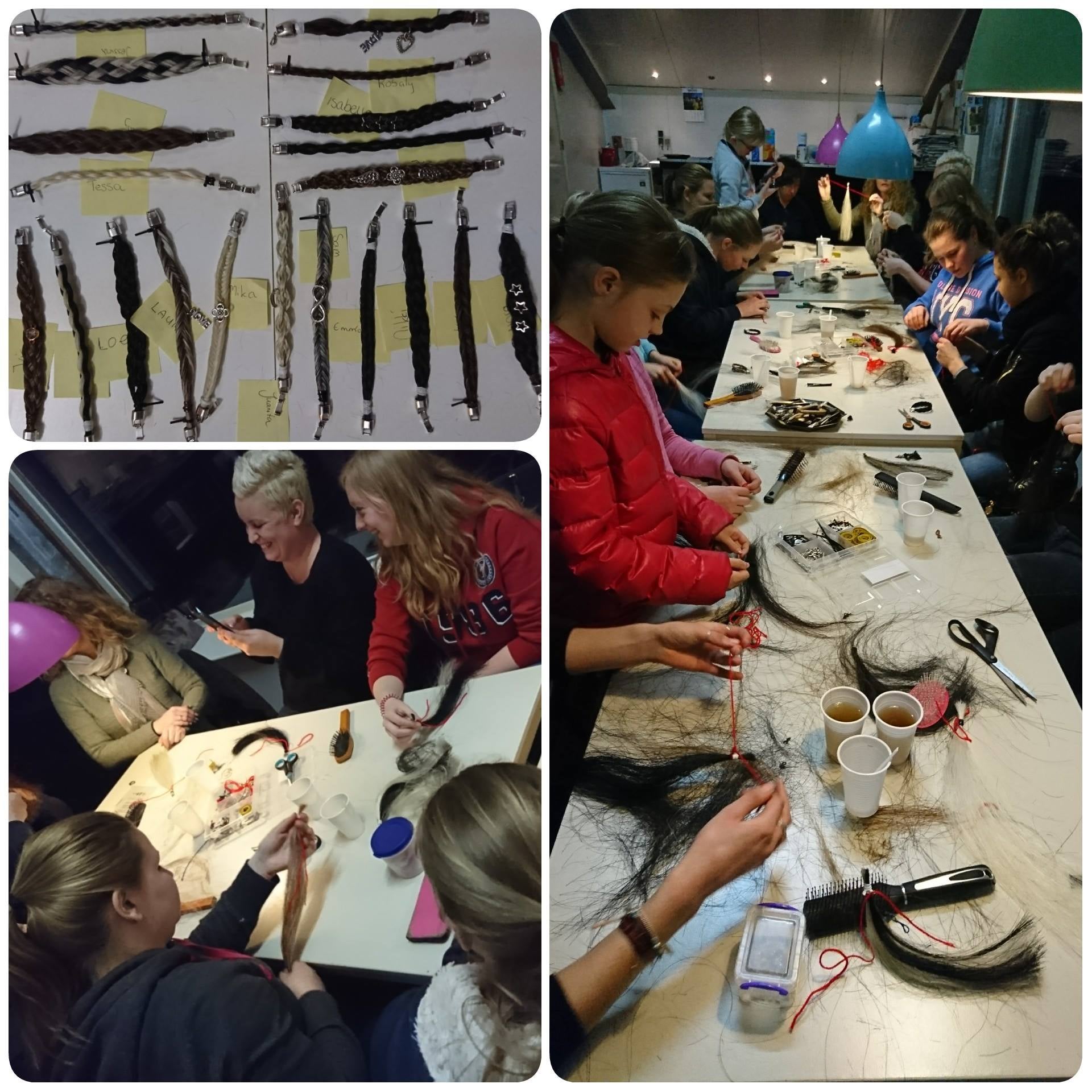 Gisteren weer een leuke workshop mogen geven! Deze keer in Woubrugge :) Lijkt het jullie ook leuk om je eigen armband te maken? Dat kan dus tijdens een workshop bijvoorbeeld bij jullie op stal! Er zijn nog een paar datums in maart en in april staat nog ve