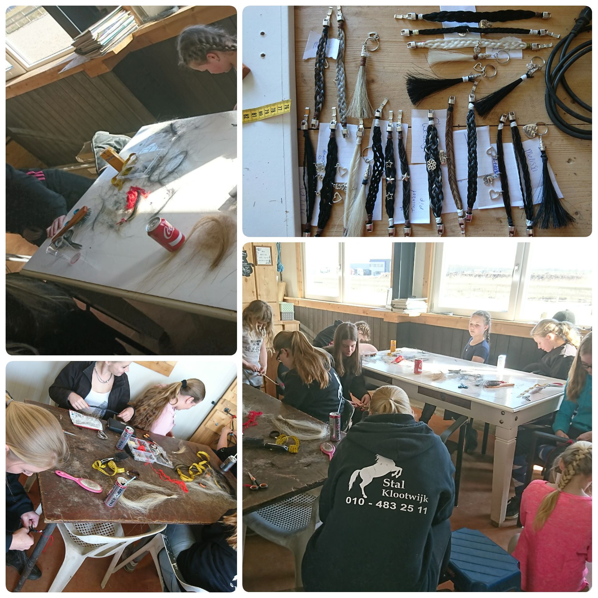 Gisteren een workshop met veel kids bij stal klootwijk in Barendrecht!