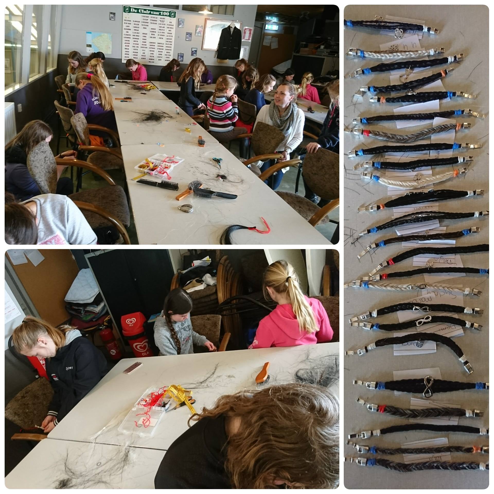 Workshop Vlissingen Www.armbandpaardenhaar.nl/workshops