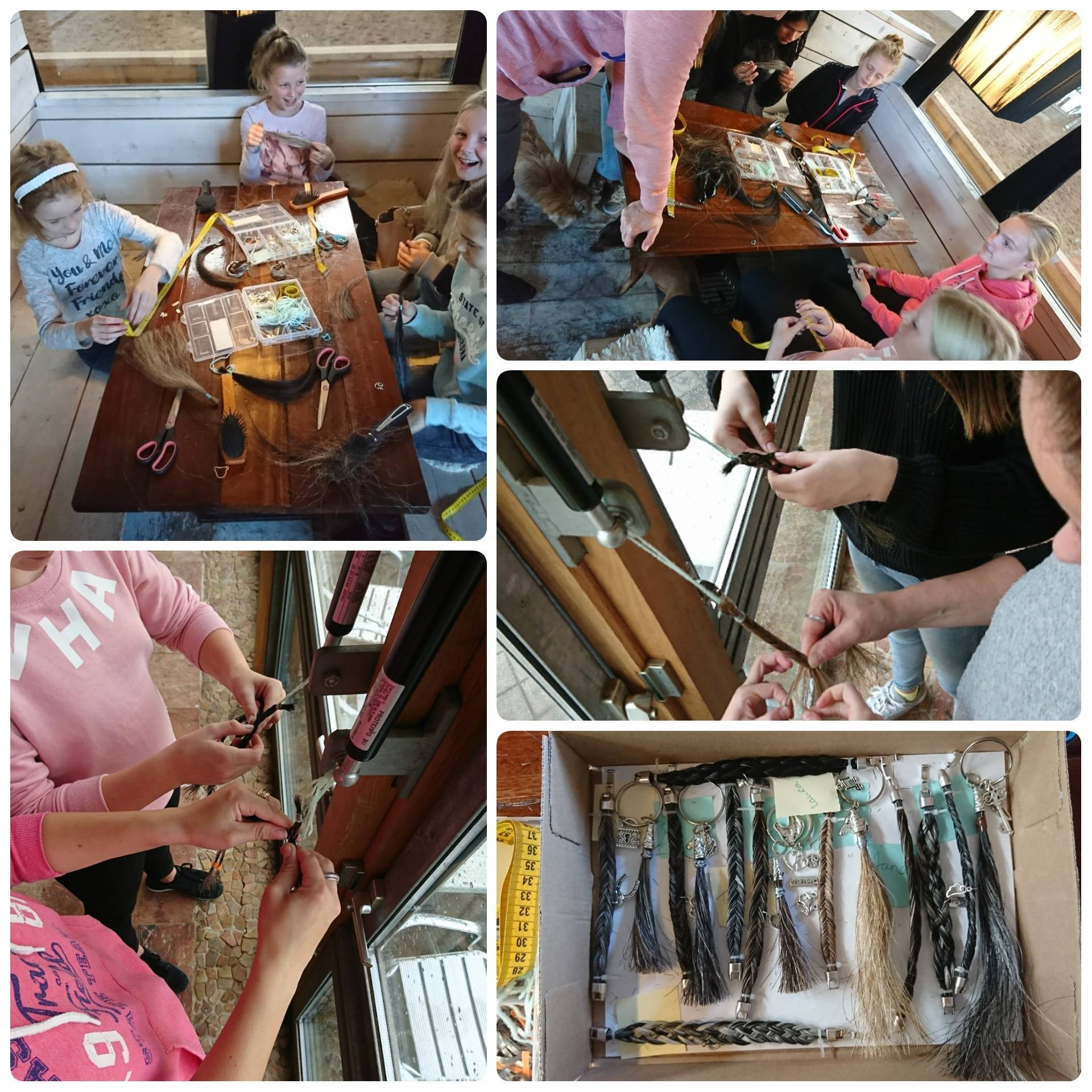 Afgelopen vrijdag weer een leuke workshop mogen geven als herfst vakantie activiteit! Alle armbanden zijn weer goed gelukt! ?