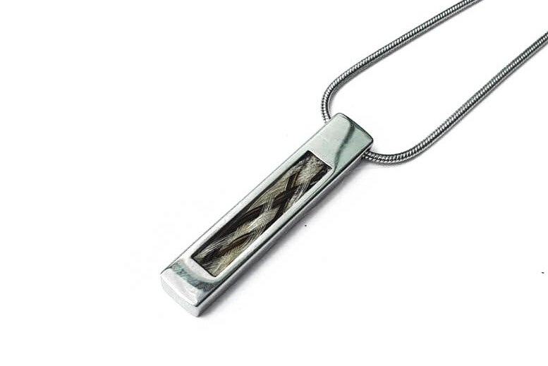 Halsketting recht ZILVER