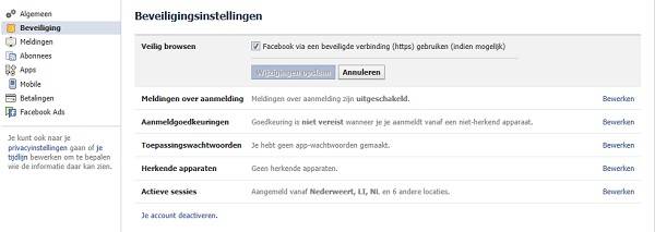 screenshot facebook