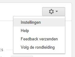 voorbeeld instellingen google