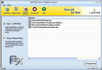 word repair screenshot