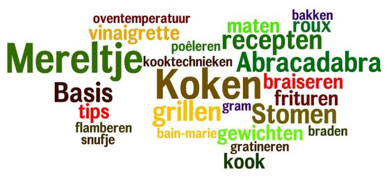 woorden  koken