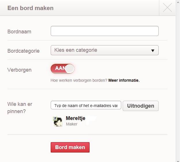 verborgen bord maken pinterest