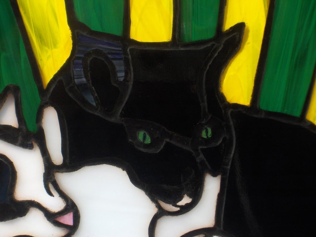 Detail uit &#039;Quincy en Nemesis&#039;
© Atelier GlassJohs 2011, Amsterdam