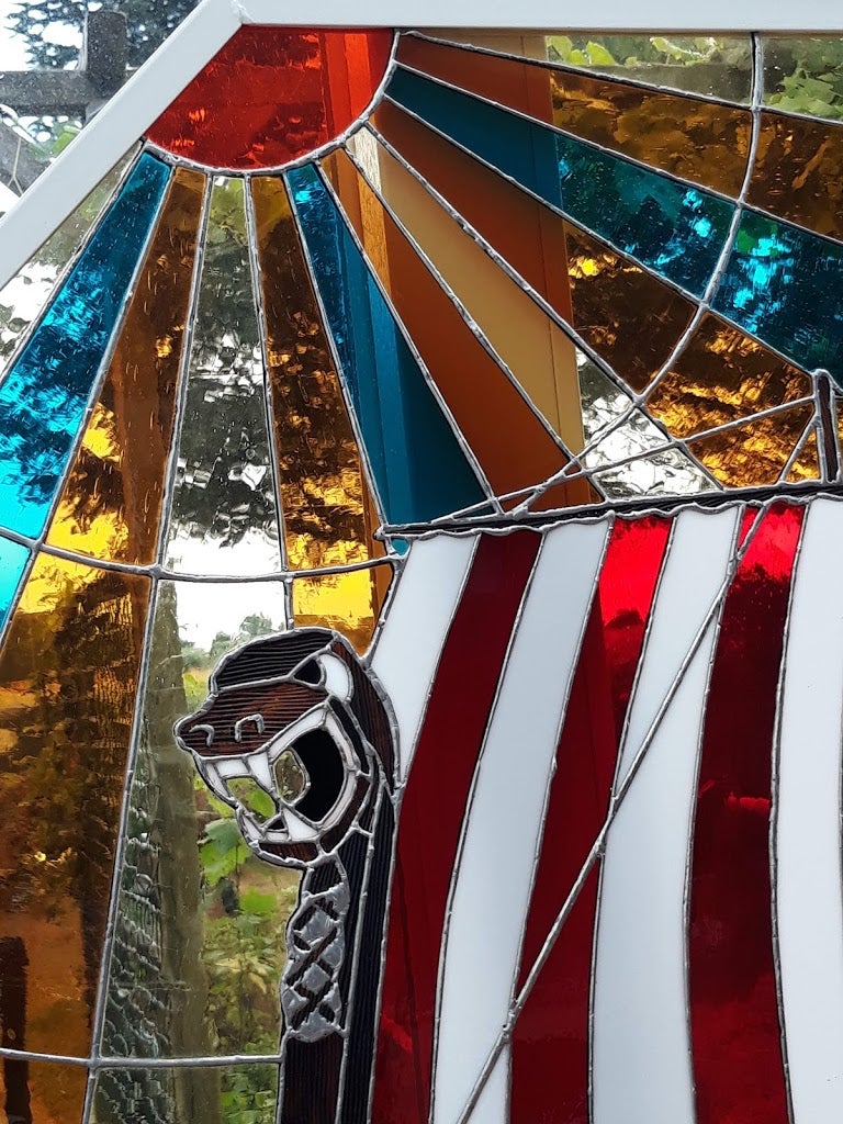 Geïntegreerd in het raam