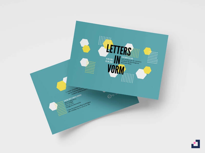 uitnodiging letters in vorm