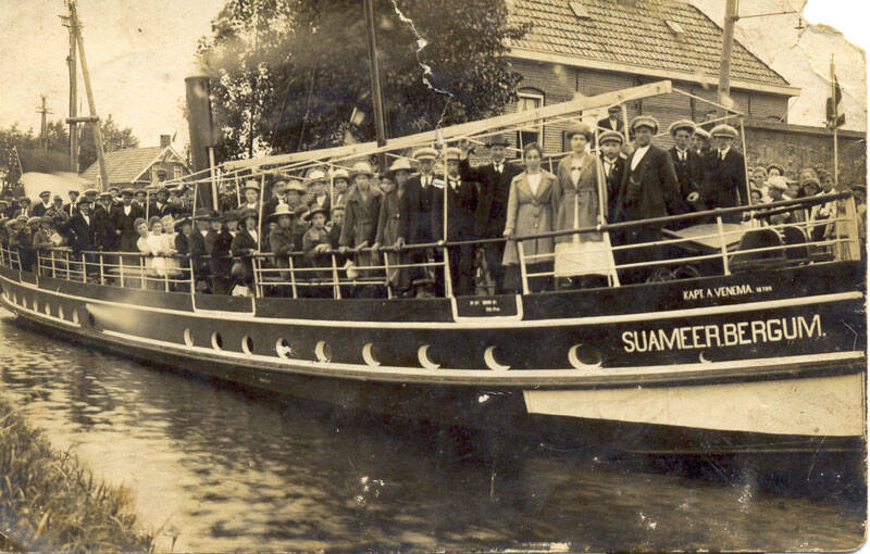 Stoomboot Sumar Kapitein A. Venema