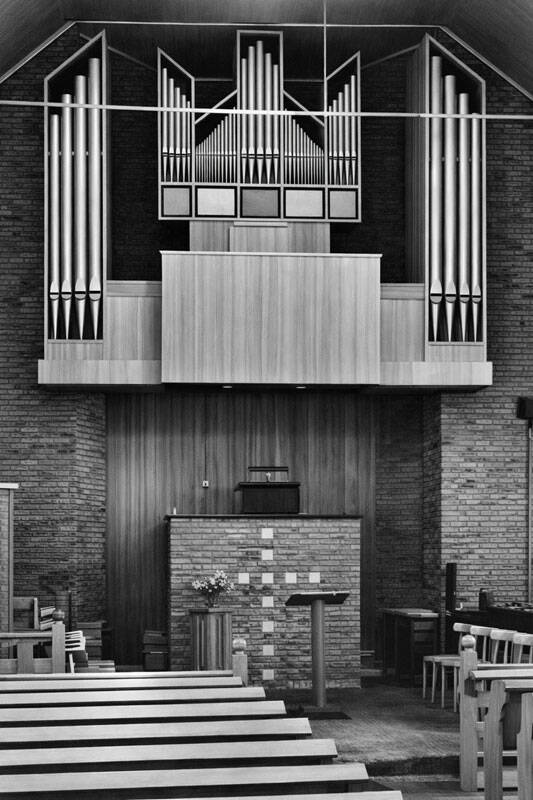Orgel gereformeerde kerk