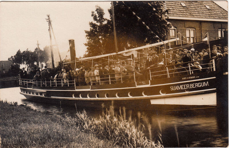 Stoomboot Sumar Kapitein A. Venema